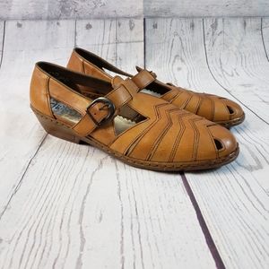Rieker Antistress shoes Brown Cutouts